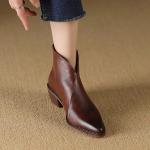 Handcrafted Luxury Leather Shoes for Elegant Women(Etrj220T1562)