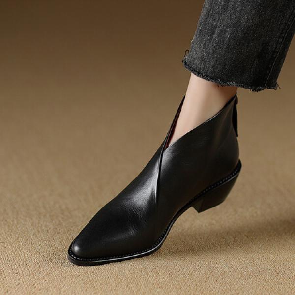 Handcrafted Luxury Leather Shoes for Elegant Women(Etrj220T1562)