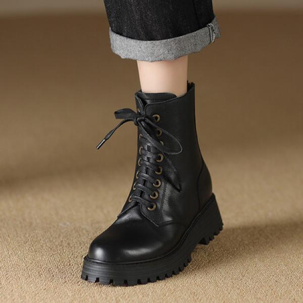 Handcrafted Luxurious Leather Women's Shoes(Etrj220A3691)