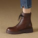 Handcrafted Luxurious Leather Women's Shoes(Etrj220A3691)