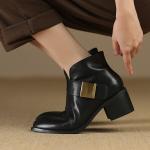 Handcrafted Genuine Leather Women's Shoes: Timeless Elegance & Luxury(Etrj220A3708)