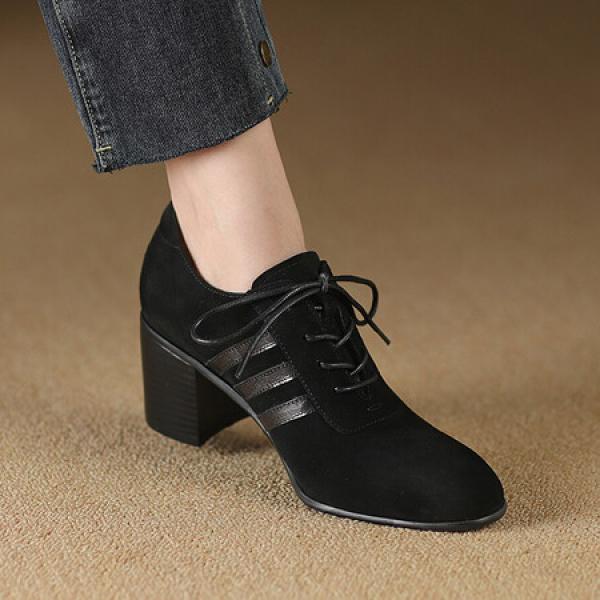 Elegant Handcrafted Genuine Leather Women's Shoes(Etrj220A3711)