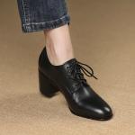 Handcrafted Luxurious Leather Women's Shoes with Elegance(Etrj220A3718)