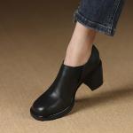 Handcrafted Luxurious Leather Women's Shoes with Elegance(Etrj220A3712)