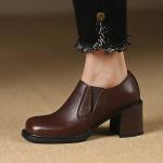 Handcrafted Luxurious Leather Women's Shoes with Elegance(Etrj220A3712)