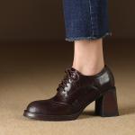 Luxury Handcrafted Leather Women's Shoes: Elegance Redefined(Etrj220A3813)
