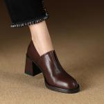 Handcrafted Leather Women’s Shoes: Luxurious Elegance Redefined(Etrj220A3812)