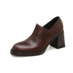 Handcrafted Leather Women’s Shoes: Luxurious Elegance Redefined(Etrj220A3812)