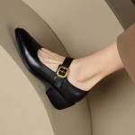 Handcrafted Genuine Leather Women's Shoes - Elegance Redefined(Etrj220A3801)