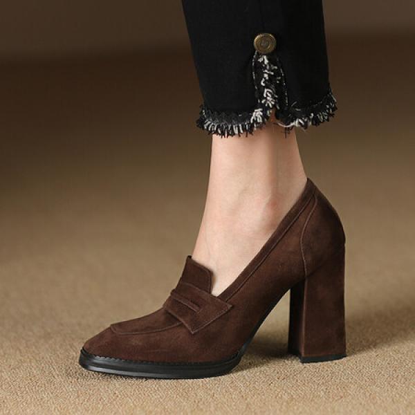 Handcrafted Leather Ladies' Shoes: Elegance & Luxury Redefined(Etrj220A3802)