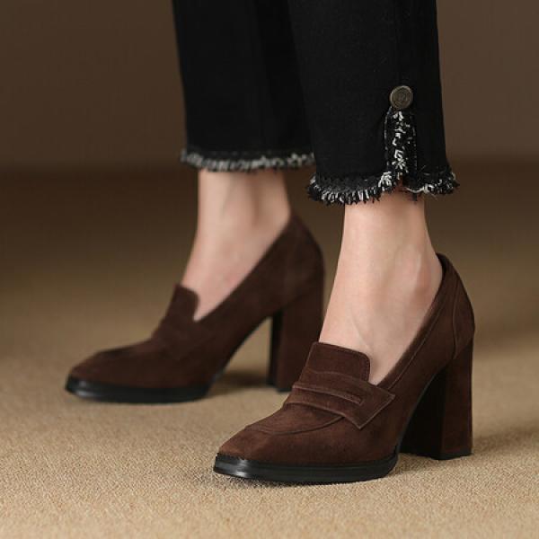 Handcrafted Leather Ladies' Shoes: Elegance & Luxury Redefined(Etrj220A3802)