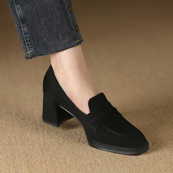 Handcrafted Leather Ladies' Shoes: Elegance & Luxury Redefined(Etrj220A3802)