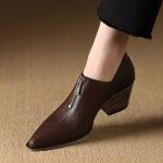 Handcrafted Leather Women's Shoes: Luxury, Elegance & Quality(Etrj220A3822)