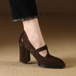 Handcrafted Luxury Leather Women's Shoes(Etrj220A3852)