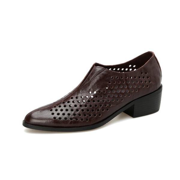 Handcrafted Luxury Leather Women's Shoes.(Etrj220A3850)