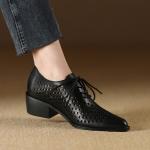 Handcrafted Luxury Leather Women's Shoes(Etrj220A3851)