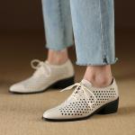 Handcrafted Luxury Leather Women's Shoes(Etrj220A3851)