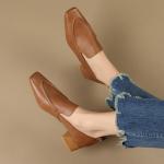 Elegant Handmade Leather Women's Shoes - Luxury Craftsmanship(Etrj220A3857)