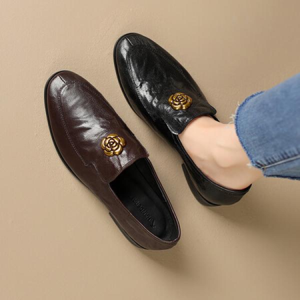 Handcrafted Luxurious Leather Women’s Shoes(Etrj220A3859)