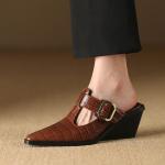 Exquisite Handcrafted Leather Women's Shoes: Luxury Redefined(Etrj220A3862)