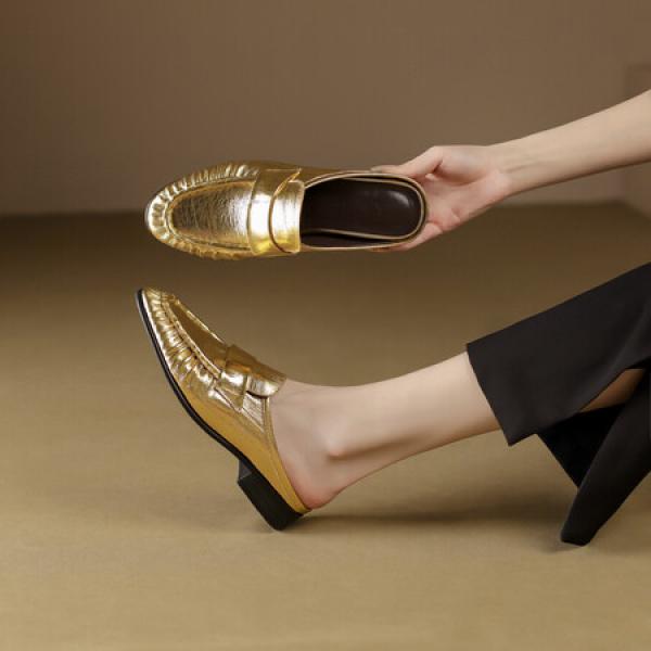 Handcrafted Leather Women's Shoes: Elegant Luxury & Quality(Etrj220A3580)