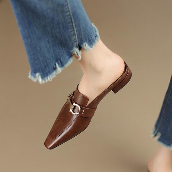 Handcrafted Luxurious Genuine Leather Women's Shoes(Etrj220A3867)