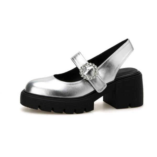 Handcrafted Genuine Leather Women's Shoes - Luxurious Elegance(Etrj220A3870)