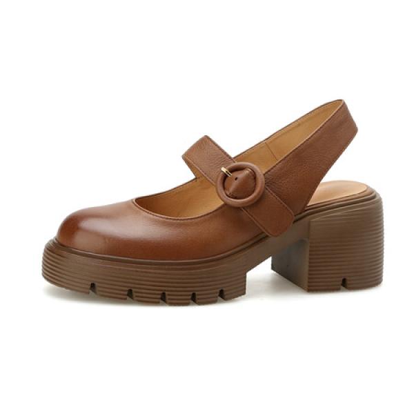 Handcrafted Luxurious Leather Women’s Shoes(Etrj220A3871)