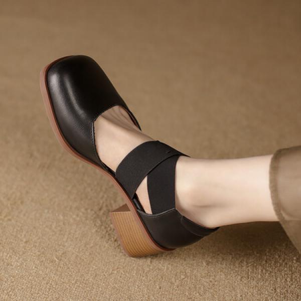 Elegance in Every Step: Luxurious Handmade Leather Shoes(Etrj220A3585-1)