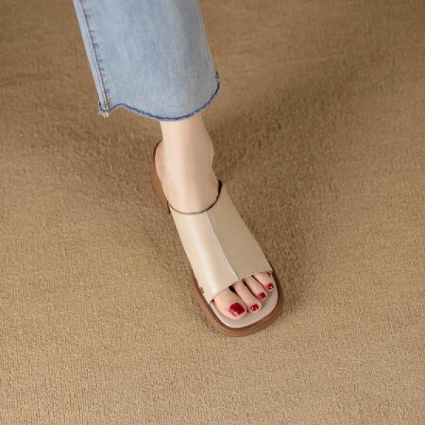 Handcrafted Luxurious Genuine Leather Women's Shoes(Etrj220A3605-1)