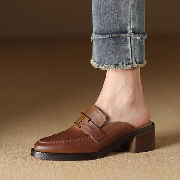 Handcrafted Luxury Leather Women's Shoes - Elegance Redefined(Etrj220A3875)