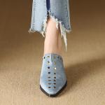 Handcrafted Luxurious Genuine Leather Women's Shoes(Etrj220A3876)