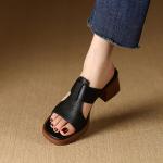 Luxurious Handcrafted Leather Women’s Shoes - Timeless Elegance(Etrj220A3881)