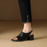 Handcrafted Luxury Leather Women's Shoes for Elegance(Etrj220A3883)