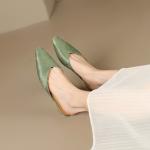 Handcrafted Leather Womens Shoes: Elegant Luxury Craftsmanship(Etrj220A3885)