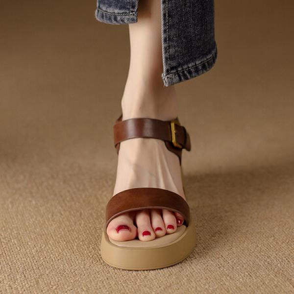 Exquisite Handmade Leather Women’s Shoes: Elegance in Every Step(Etrj220A3556-1)