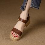 Exquisite Handmade Leather Women’s Shoes: Elegance in Every Step(Etrj220A3556-1)