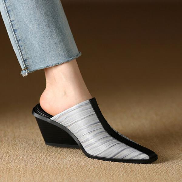 Luxury Handmade Leather Women’s Shoes, Elegant Craftsmanship(Etrj220A3893)