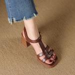 Exquisite Handmade Leather Women’s Shoes for Elegant Style(Etrj220A3887)