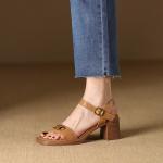 Handcrafted Luxury Leather Shoes for Elegant Women(Etrj220A3890-1)