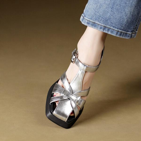 Exquisite Handmade Leather Women’s Shoes: Elegance in Every Step(Etrj220T1337-1)