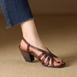 Handcrafted Luxury Leather Women’s Shoes - Elegant Quality(Etrj220A3991)