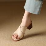 Elegant Handcrafted Leather Women’s Shoes: Luxury Craftsmanship(Etrj220A3892)