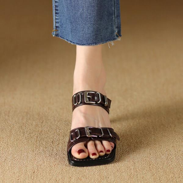 Handcrafted Leather Women's Shoes: Luxe Elegance Redefined(Etrj220A3995)