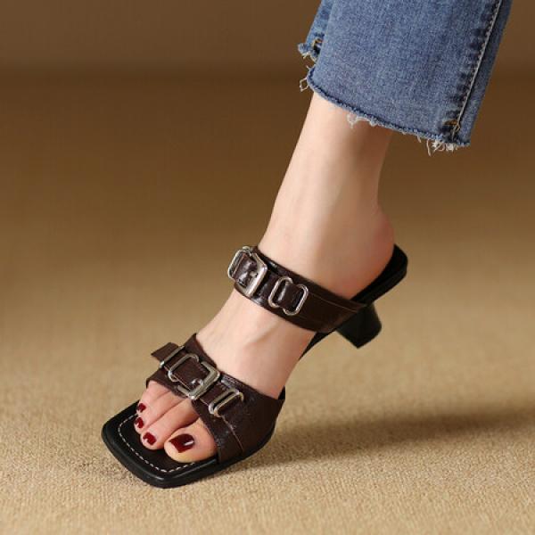 Handcrafted Leather Women's Shoes: Luxe Elegance Redefined(Etrj220A3995)