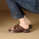 Handcrafted Luxury Leather Women’s Shoes - Elegance Redefined(Etrj220A3997)