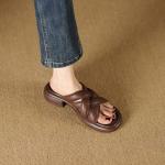 Handcrafted Luxury Leather Women’s Shoes - Elegance Redefined(Etrj220A3997)