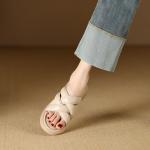 Handcrafted Luxury Leather Women’s Shoes - Elegance Redefined(Etrj220A3997)