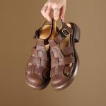 Elegant Handmade Leather Women's Shoes: Luxury Craftsmanship(Etrj220A3996)