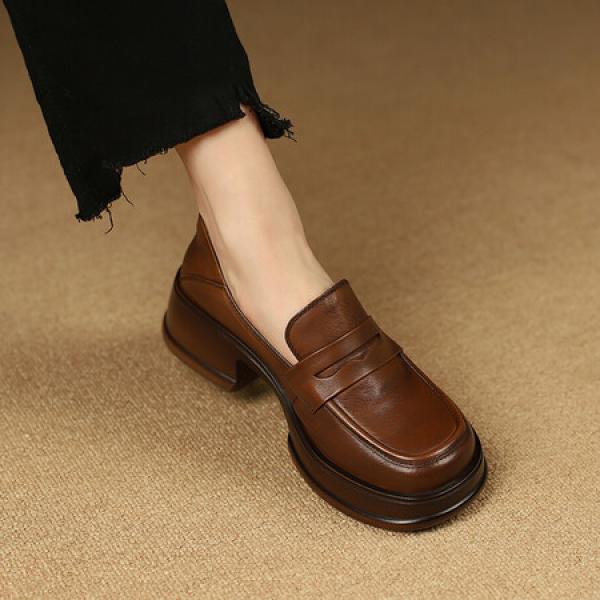 Handcrafted Luxurious Leather Women’s Shoes(Etrj220T1207-1)